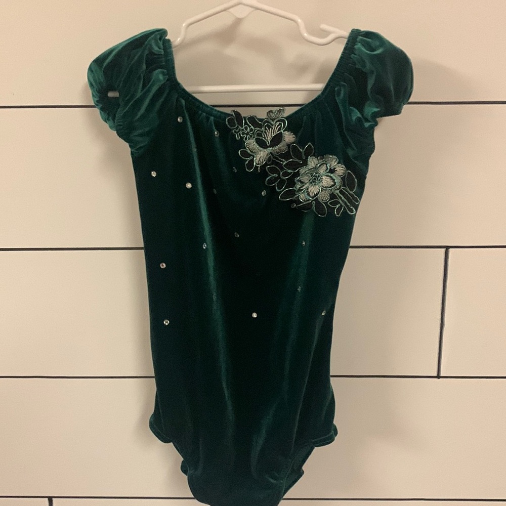 Green leotard